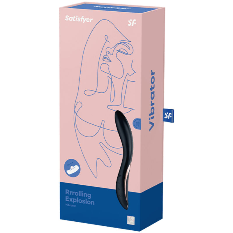 Satisfyer Vibrator-Rrrolling Explosion Vibrator G-spot-Silicone 3 Satisfyer Vibrator-Rrrolling Explosion Vibrator G-spot-Silicone · Vibratori (imaginea 3)