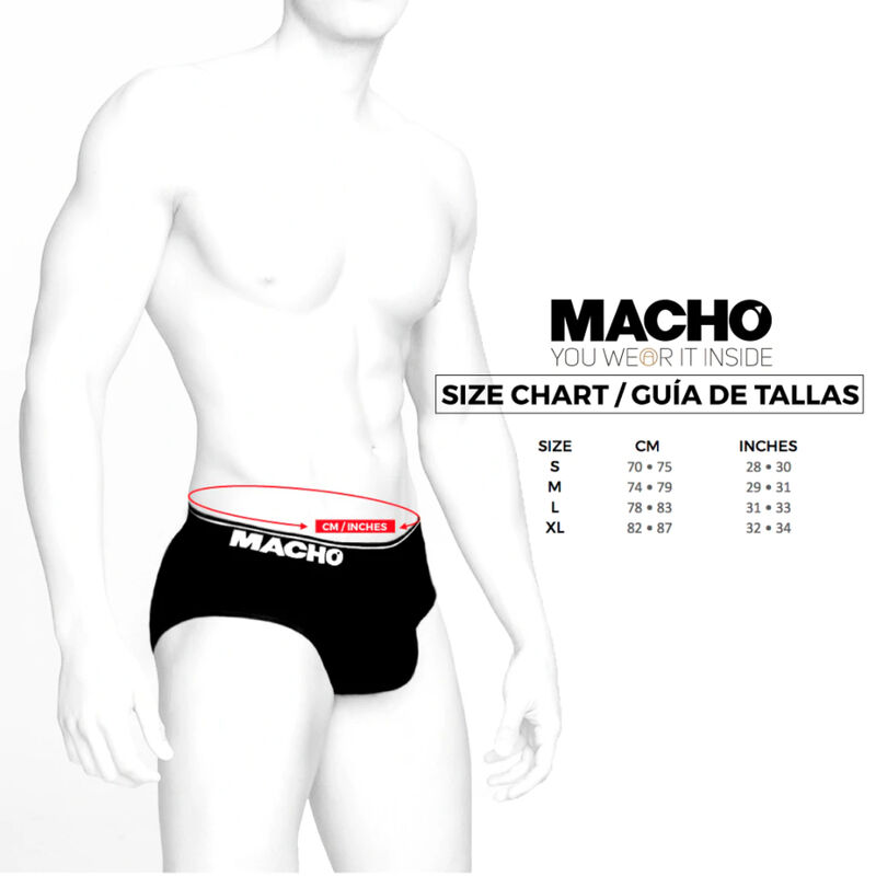 Macho Underwear-Slip MS24A · Intimo uomo (immagine 3)