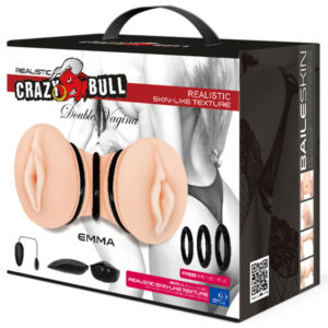 Crazy Bull-Emma Masturbatore Realistico Doppio Vaginale-Silicone · Masturbatori (imaginea 6)