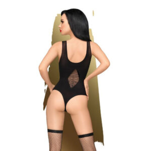 Penthouse-Hotter Than Hell Teddy con Decoupages e Dress Rete · Lingerie sexy donna (imaginea 2)