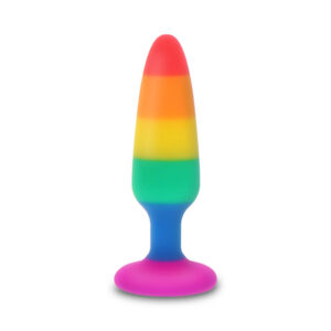 Pride-Lgbt Flag Plug Twink 8.5 cm-Silicone