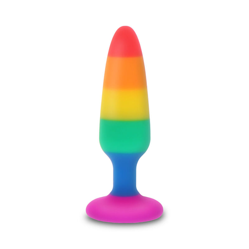 Pride-Lgbt Flag Plug Twink 8.5 cm-Silicone · Accessori BDSM