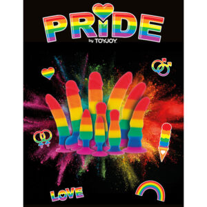 Pride-Dildo Bandiera Lgbt 15 cm-Silicone, Ventosa · Dildo & Stimolatori (imaginea 3)