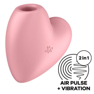 Satisfyer-Cutie Heart Air Pulse Stimolatore & Vibratore