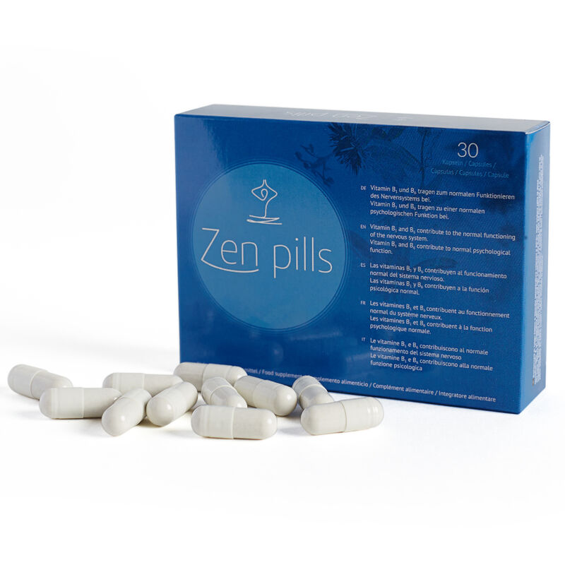 500cosmetics-Zen Pills Capsule per la riduzione dell'ansia · Afrodisiaci donna