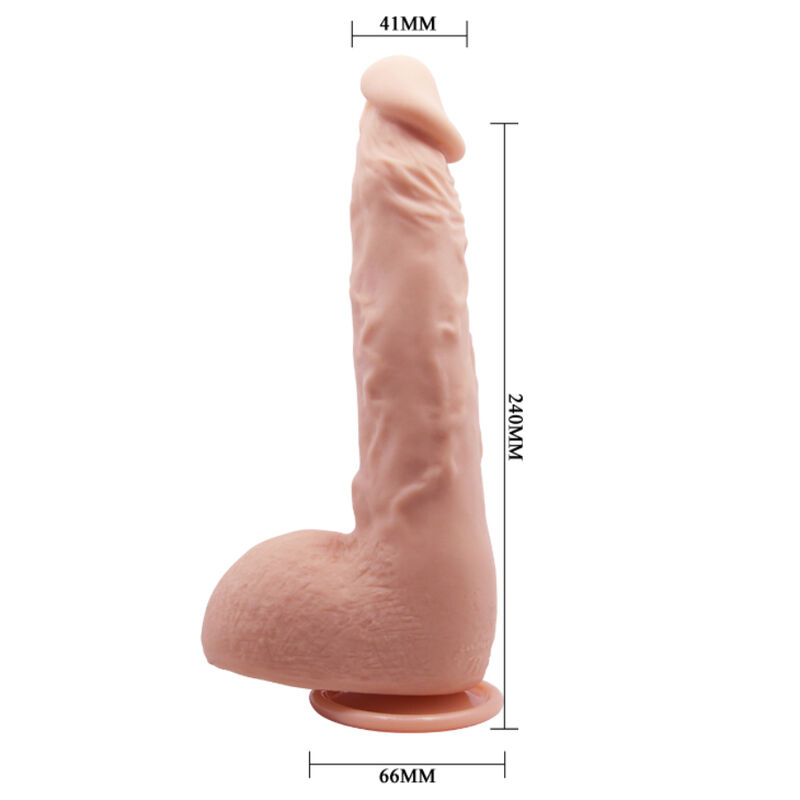 Baile Vibrators-Dildo Realist Jason Natural 24 Cm-TPR, Ventosa 2 Baile Vibrators-Dildo Realist Jason Natural 24 Cm-TPR, Ventosa · Dildo & Stimolatori (imaginea 2)
