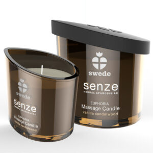 Swede-Senze Euphoria Candela Massaggio Vaniglia, Sandalo - 50 ml