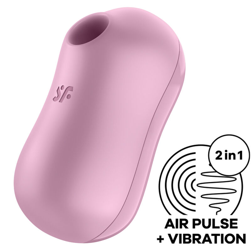 Satisfyer-Cotton Candy Air Pulse Stimolatore e Vibratore