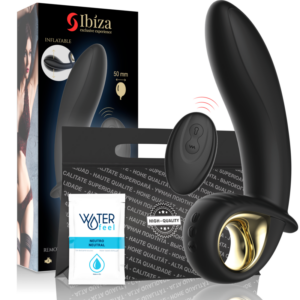 Ibiza Technology Vibratore Gonfiabile Forte Anale/Vaginale