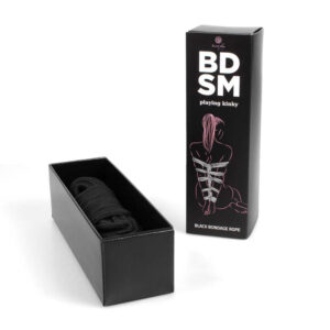 Secretplay 100% Fetish-Collezione Bdsm Corda Bondage Nera · Accessori BDSM (imaginea 5)