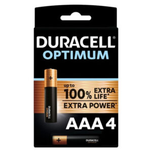 Duracell-Optimum 200 Batterie Alcaline Aaa LR03 - 4 Unità · Batterie & Accessori