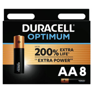 Duracell-Optimum 200 Batterie Alcaline Aa LR6, 8 Pezzi · Batterie & Accessori
