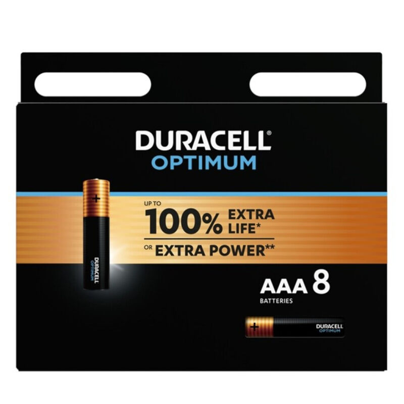 Duracell-Optimum Batterie Alcaline Aaa LR03 8 Unità