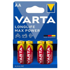 Varta-Max Power Batterie Alcaline Aa LR6, 4 Pezzi · Batterie & Accessori