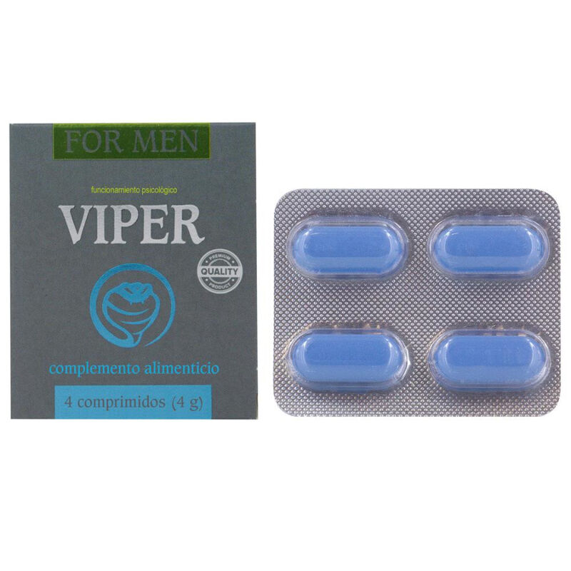 Cobeco Pharma-Viper for Men 4 Tabs · Afrodisiaci uomo (immagine 2)