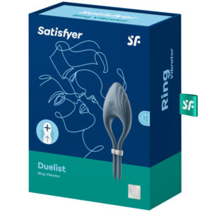 Satisfyer-Duelist Anello Vibratore, Silicone, 12 velocità · Anelli & Guaine per pene (imaginea 4)