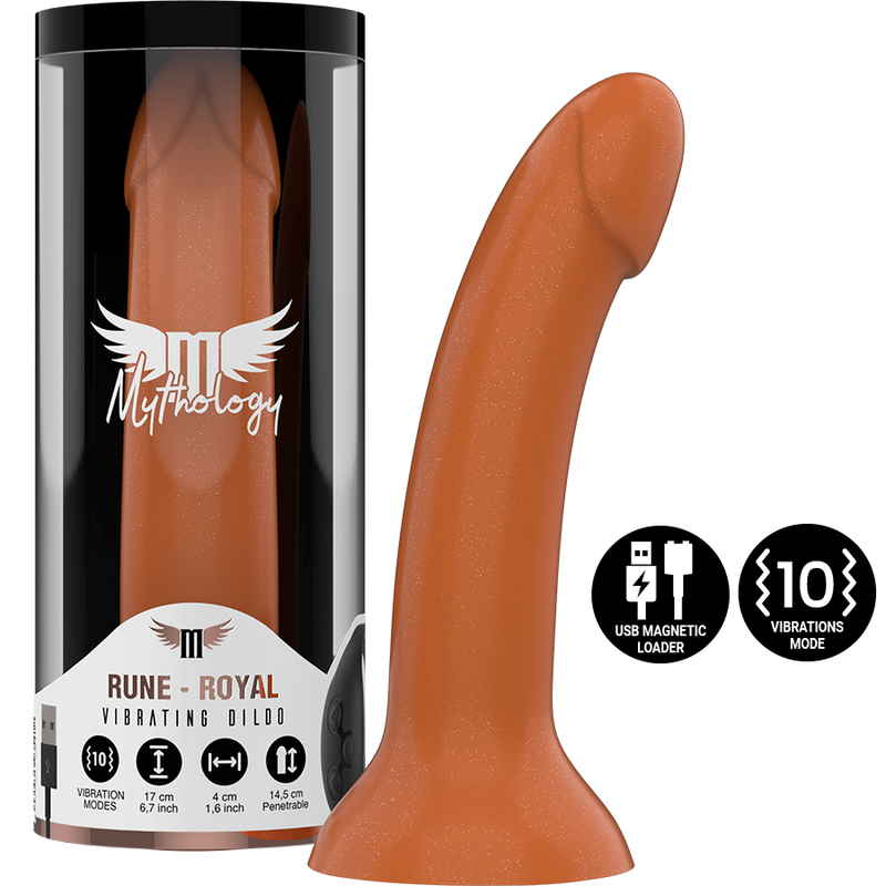 Mythology Fantasy Dildo-Rune Royal Dildo M - Vibratore Compatibile 1 Mythology Fantasy Dildo-Rune Royal Dildo M - Vibratore Compatibile · Vibratori
