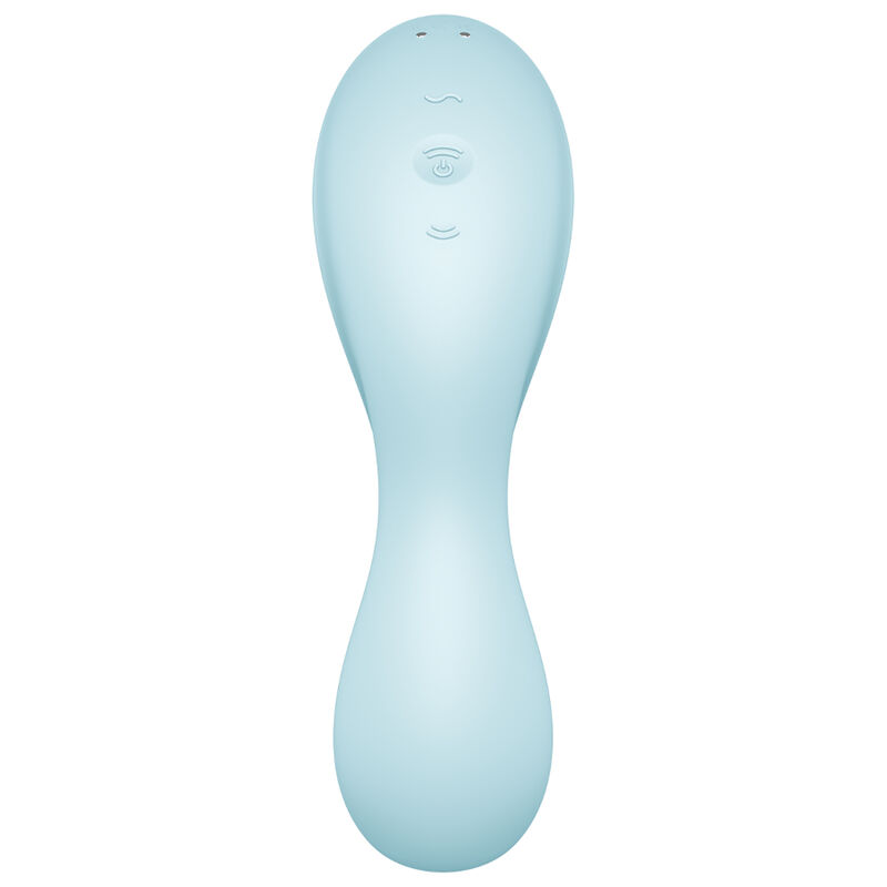Satisfyer Curvy Trinity 5 Stimolatore e vibratore ad aria · Giocattoli per coppie (immagine 3)