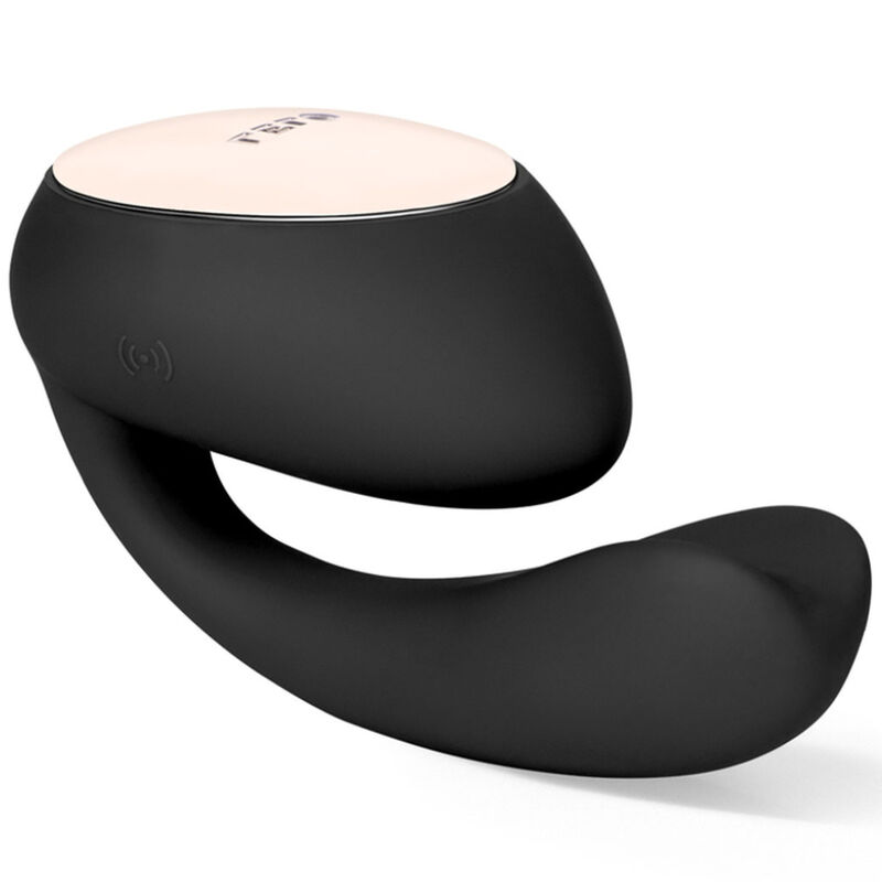 Lelo-Ida Wave Massager per Coppia, Nero-Silicone, 10 velocità, App