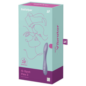 Satisfyer Vibrator-G-spot Flex 2 Multi Vibratore Viola-Silicone, 12 · Vibratori (immagine 3)