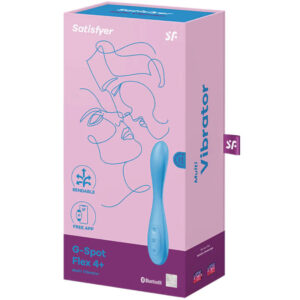 Satisfyer-G-spot Flex 4+ Vibratore Coniglio con Applicazione · Giocattoli per coppie (imaginea 3)