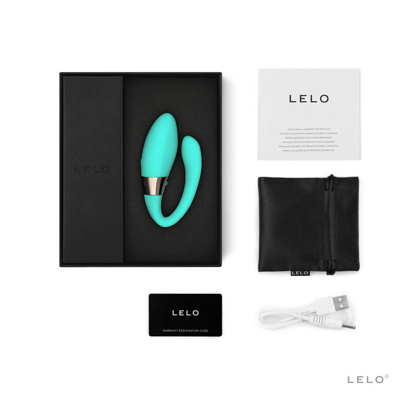 Lelo-Tiani Harmony Massaggio per Coppia Aqua Green-Silicone, 10 · Vibratori (immagine 9)