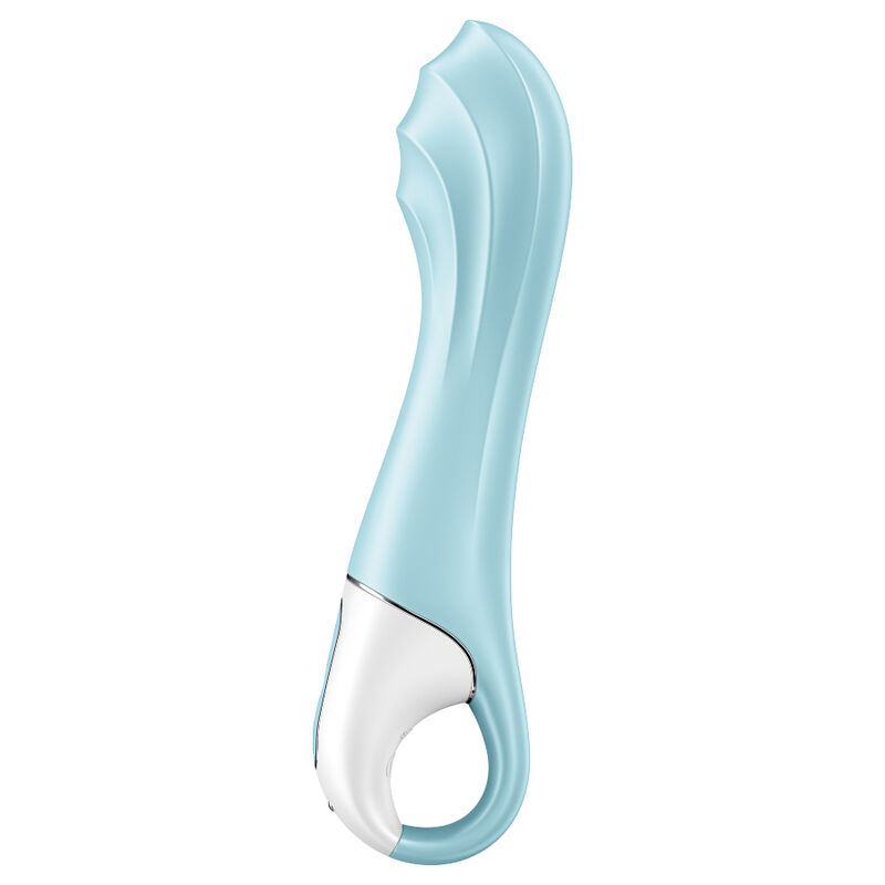 Satisfyer Connect-Air Pump Vibrator 5 Connect App Blue-Silicone 1 Satisfyer Connect-Air Pump Vibrator 5 Connect App Blue-Silicone · Giocattoli per coppie