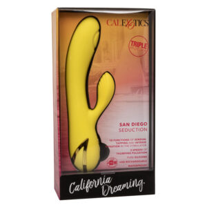Calexotics-San Diego Seduction-Silicone, 10 velocità, Ricaricabile · Vibratori (imaginea 2)