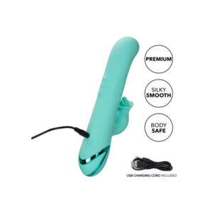Calexotics-Bel Air Bombshell Light Green-Silicone, 10 velocità · Vibratori (immagine 6)
