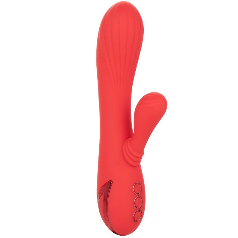 Calexotics-Palisades Passion Red-Silicone, 10 velocità, Ricaricabile