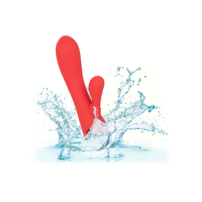 Calexotics-Palisades Passion Red-Silicone, 10 velocità, Ricaricabile · Vibratori (imaginea 6)