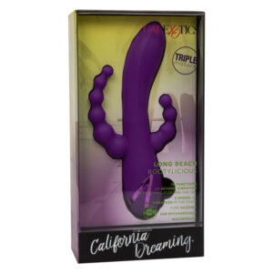 Calexotics-Long Beach Bootylicious Viola Tripla · Vibratori (imaginea 2)