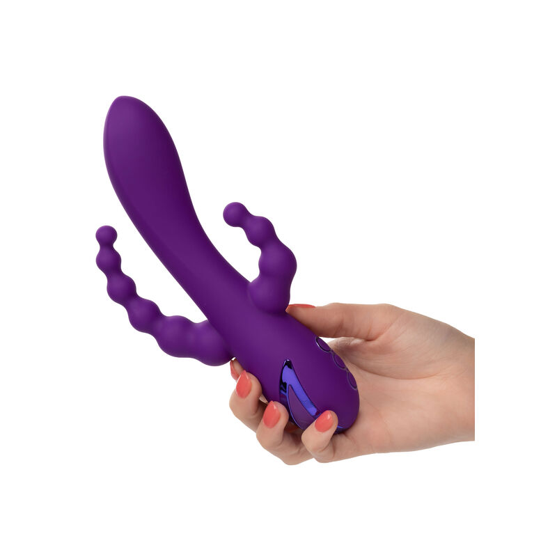 Calexotics-Long Beach Bootylicious Viola Tripla 3 Calexotics-Long Beach Bootylicious Viola Tripla · Vibratori (imaginea 3)
