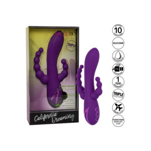 Calexotics-Long Beach Bootylicious Viola Tripla · Vibratori (imaginea 5)