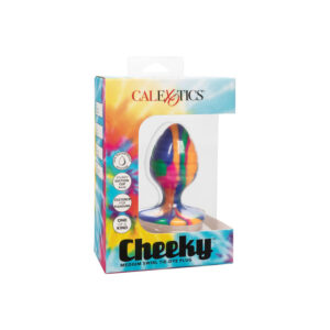 Calexotics-Plug anale Cheeky Swirl Medio-Silicio, Ventosa · Accessori BDSM (immagine 4)