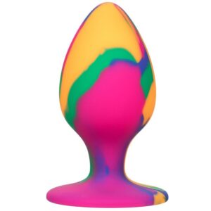 Calexotics-Cheeky Plug anale Mare Tie-dye-Silicone, Ventosa · Accessori BDSM