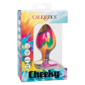 Calexotics-Cheeky Plug anale Mare Tie-dye-Silicone, Ventosa · Accessori BDSM (imaginea 2)