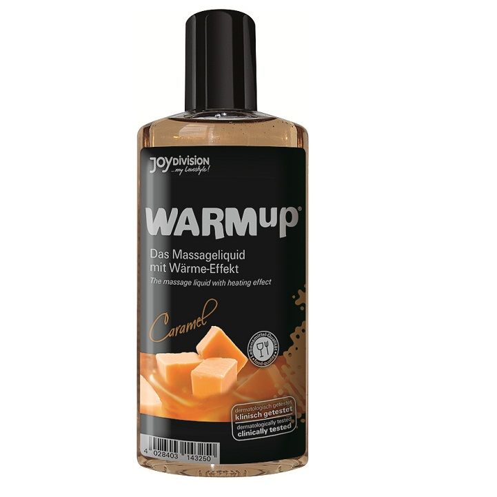 Joydivision Warmup-Warmup Caramel Olio da Massaggio