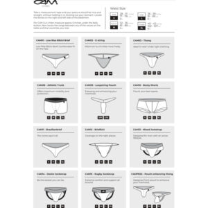 CUT4MEN-Slip Vita Bassa Azteca (immagine 3)