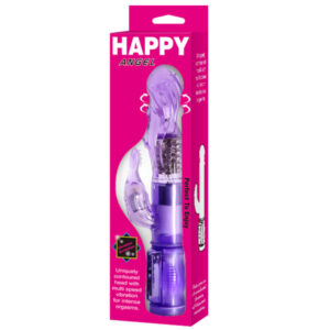 Baile Rotations-Mini Rotatore con Rabbit Happy Angel Lilla-Rotazione · Vibratori (imaginea 3)