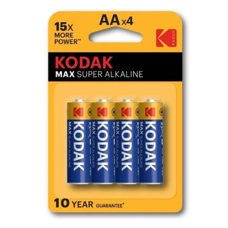 Kodak-Batterie Alcaline Max Aa LR6 Blister * 4