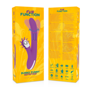 Fun Function-Bunny Funny Rotazione 2.0-Silicone, 7 velocità · Vibratori (immagine 8)