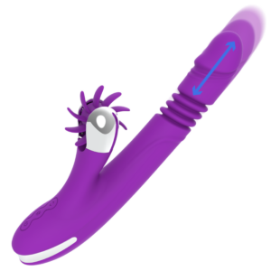 Fun Function-Bunny Funny Up & Down 2.0-Silicon, 7 Trepte · Vibratoare (imaginea 2)