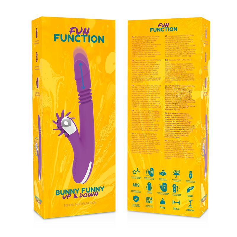 Fun Function-Bunny Funny Up & Down 2.0-Silicone, 7 velocità 8 Fun Function-Bunny Funny Up & Down 2.0-Silicone, 7 velocità · Vibratori (imaginea 8)