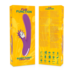 Fun Function-Bunny Funny Vibration 2.0-Silicone, 7 velocità · Vibratori (immagine 8)