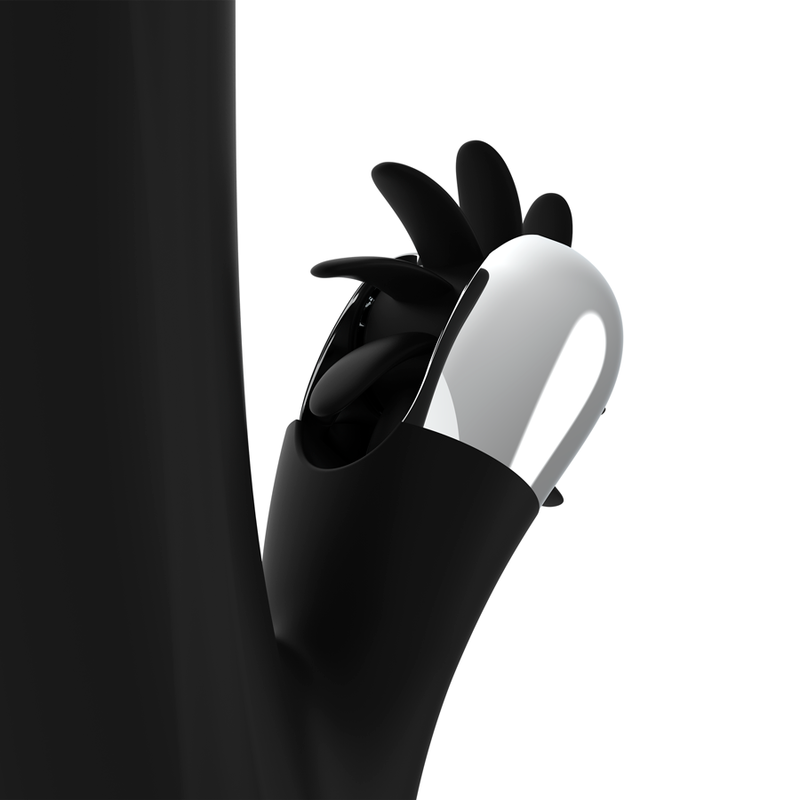 Black&silver-Bunny Storm Rotazione Vibe-Silicone, 7 velocità — BLACK&SILVER · Vibratori (immagine 7)