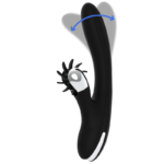 Black&silver-Bunny Grimm Wave Function-Silicone, 7 velocità — BLACK&SILVER · Vibratori