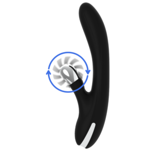 Black&silver-Bunny Johnny Vibrating Vibe-Silicone, 7 velocità 12 Black&silver-Bunny Johnny Vibrating Vibe-Silicone, 7 velocità — BLACK&SILVER · Vibratori (imaginea 3)