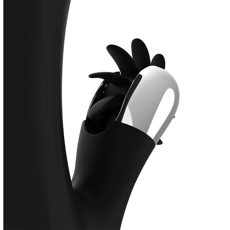 Black&silver-Bunny Johnny Vibrating Vibe-Silicone, 7 velocità 5 Black&silver-Bunny Johnny Vibrating Vibe-Silicone, 7 velocità — BLACK&SILVER · Vibratori (imaginea 5)