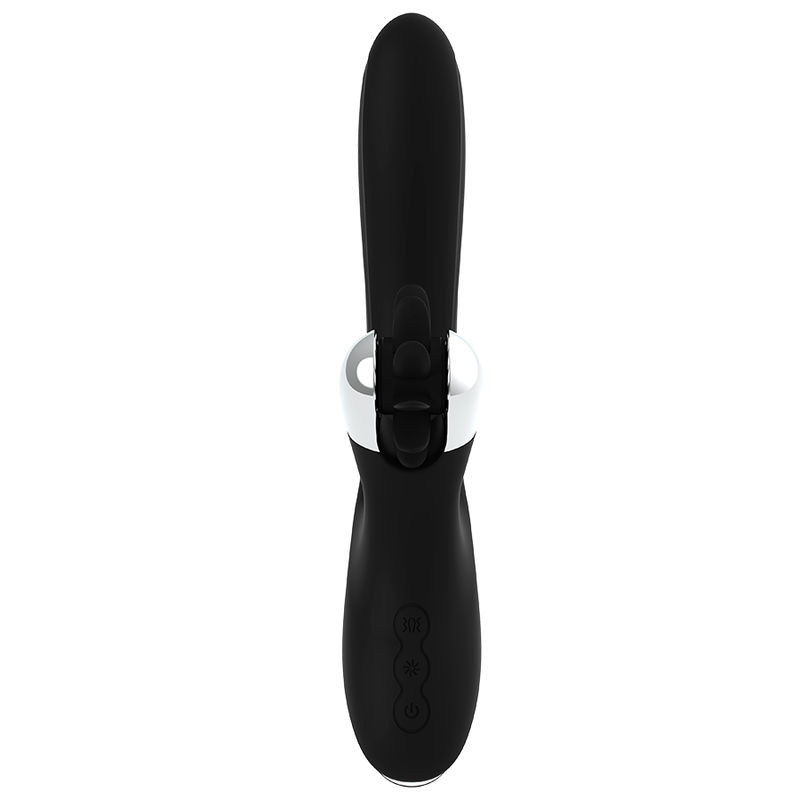 Black&silver-Bunny Grimm Wave Function-Silicone, 7 velocità — BLACK&SILVER · Vibratori (immagine 5)